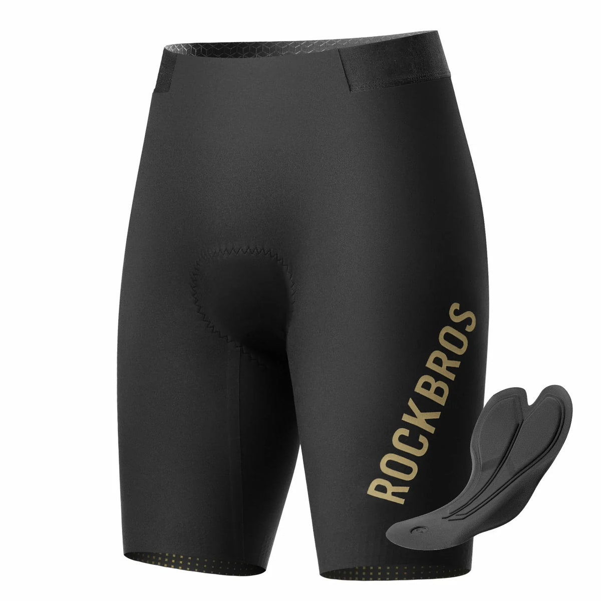 ROCKBROS Krótkie spodenki rowerowe męskie z wkładką