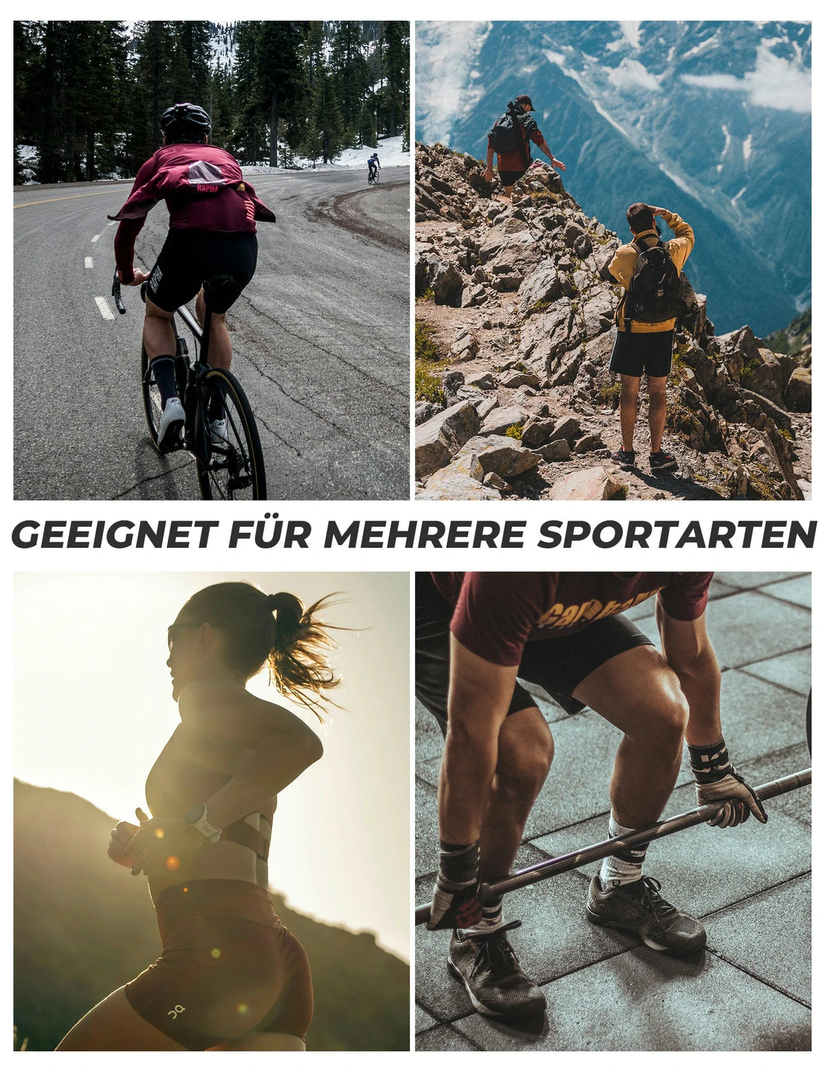 ROCKBROS Skarpety rowerowe Refleksyjne logo Zestaw dwóch par