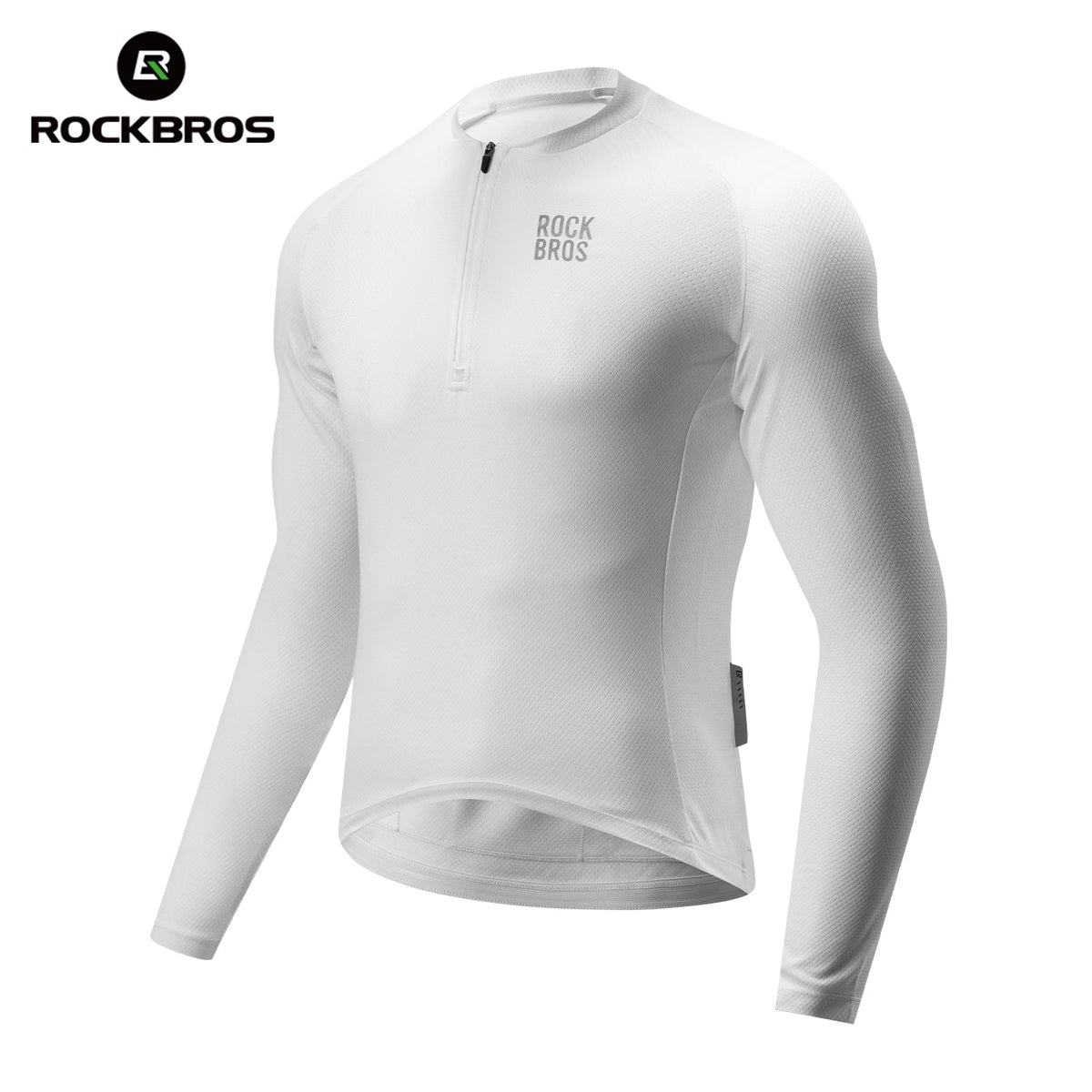 ROCKBROS Koszulka rowerowa z długim rękawem z krótkim zamkiem z przodu - Modell YDCX011
