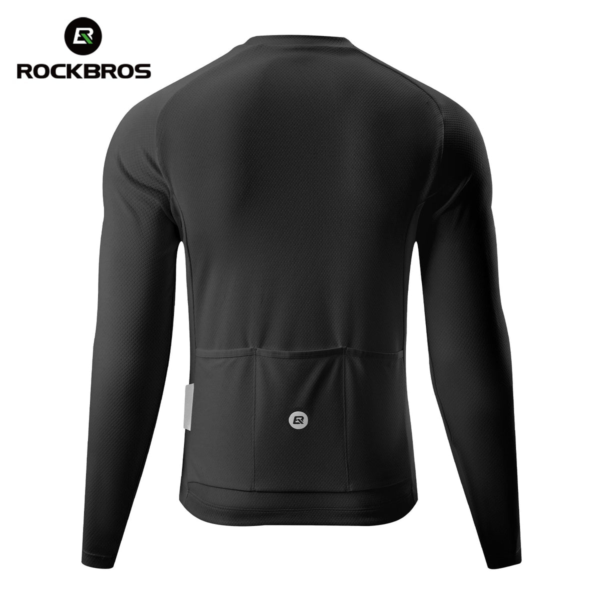 ROCKBROS Koszulka rowerowa z długim rękawem z krótkim zamkiem z przodu - Modell YDCX011