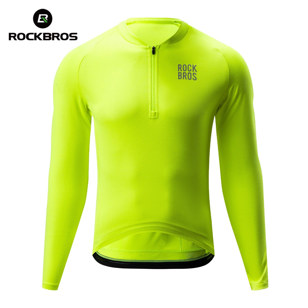 ROCKBROS Koszulka rowerowa z długim rękawem z krótkim zamkiem z przodu - Modell YDCX011