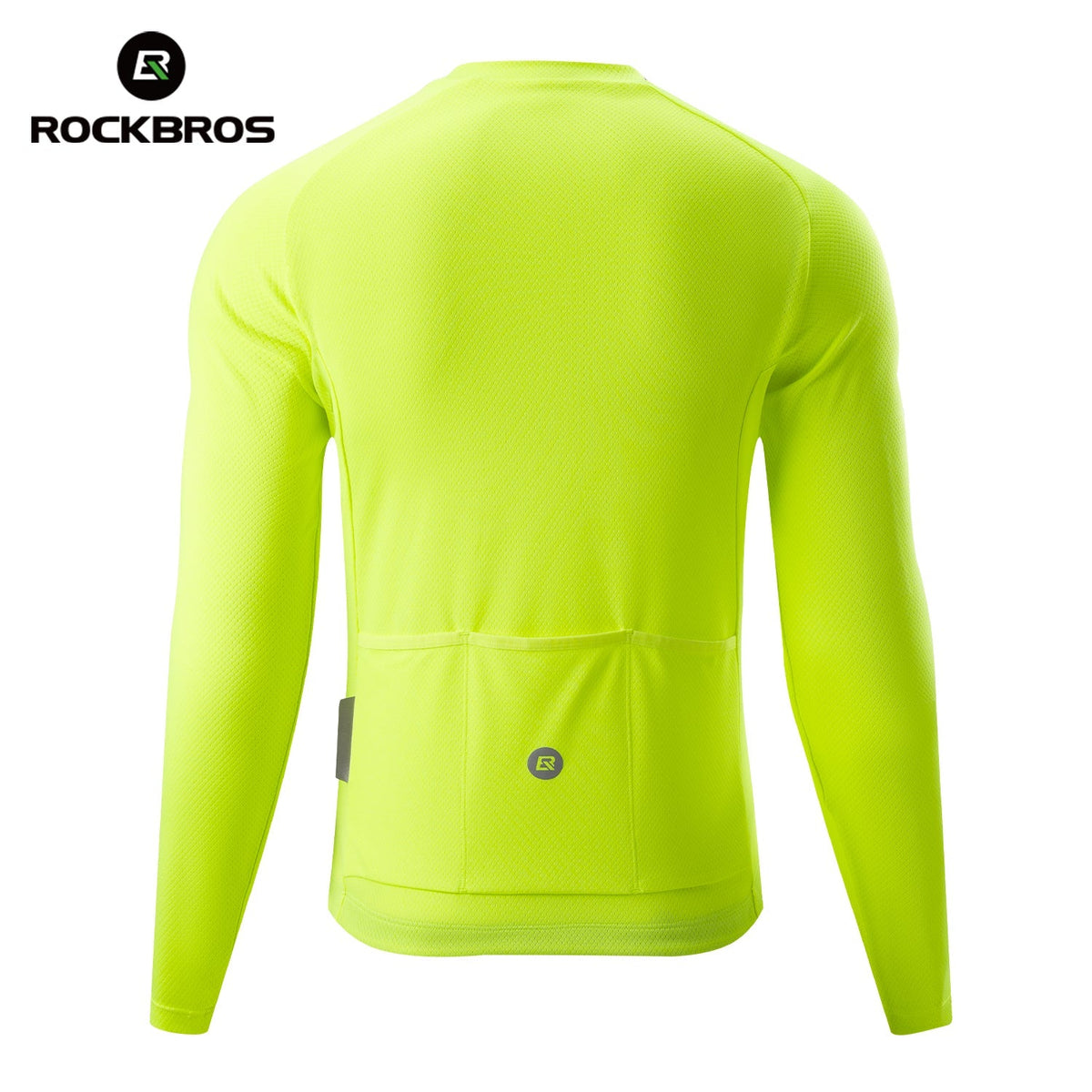 ROCKBROS Koszulka rowerowa z długim rękawem z krótkim zamkiem z przodu - Modell YDCX011