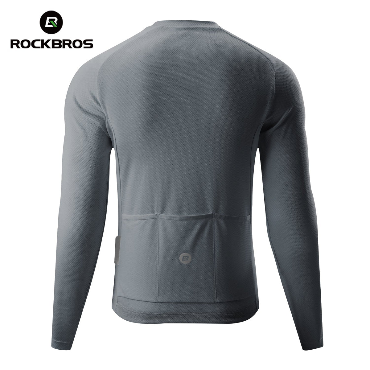 ROCKBROS Koszulka rowerowa z długim rękawem z krótkim zamkiem z przodu - Modell YDCX011