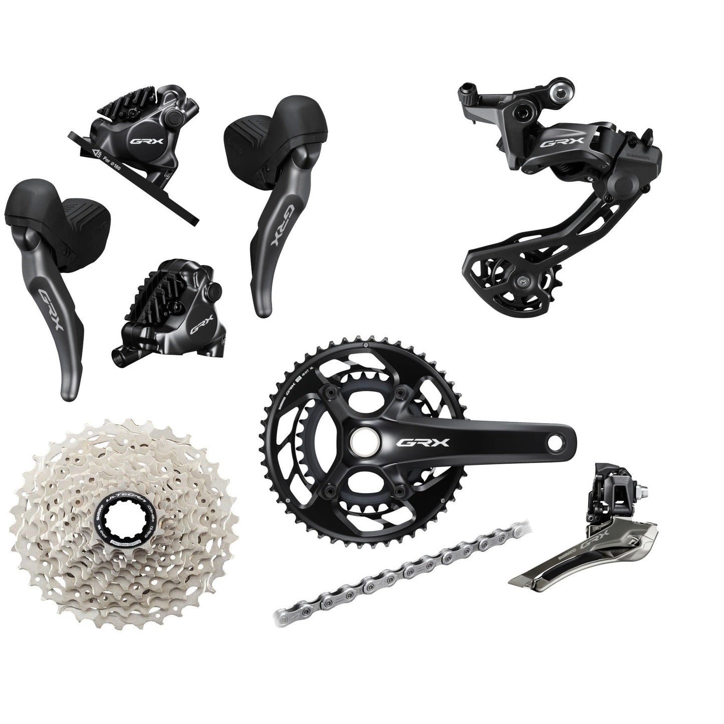 Grupa osprzętu Shimano GRX RX820 2x12-biegowa