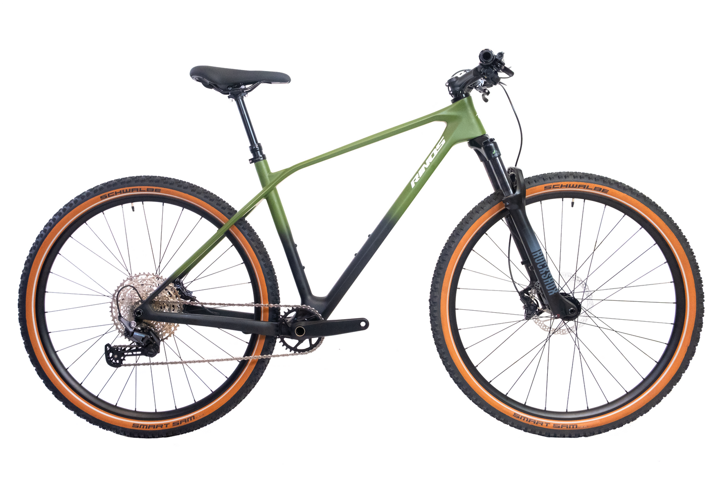 RINOS Gaia2X Karbonowy rower górski MTB Hardtail Shimano Deore 12 biegów Rockshox