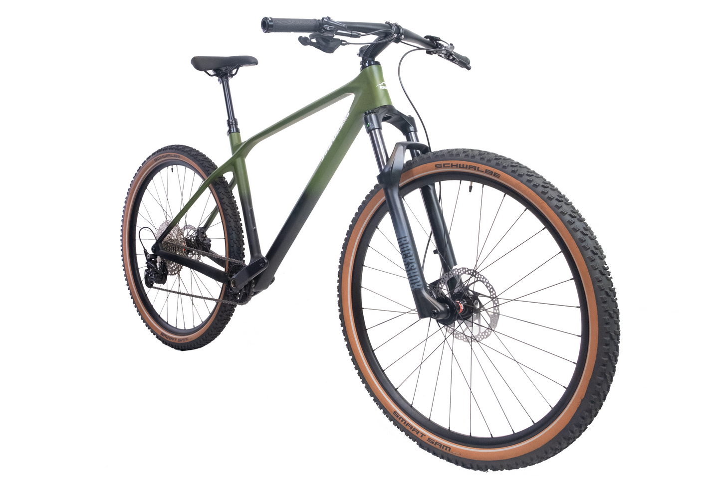 RINOS Gaia2X Karbonowy rower górski MTB Hardtail Shimano Deore 12 biegów Rockshox
