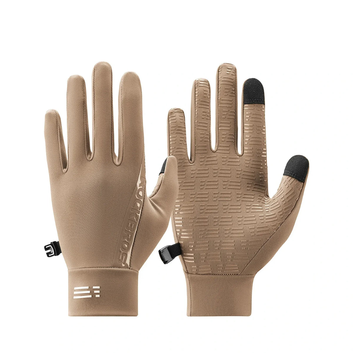 ROCKBROS Graphene zimowe rękawice rowerowe od 5°C do 15°C