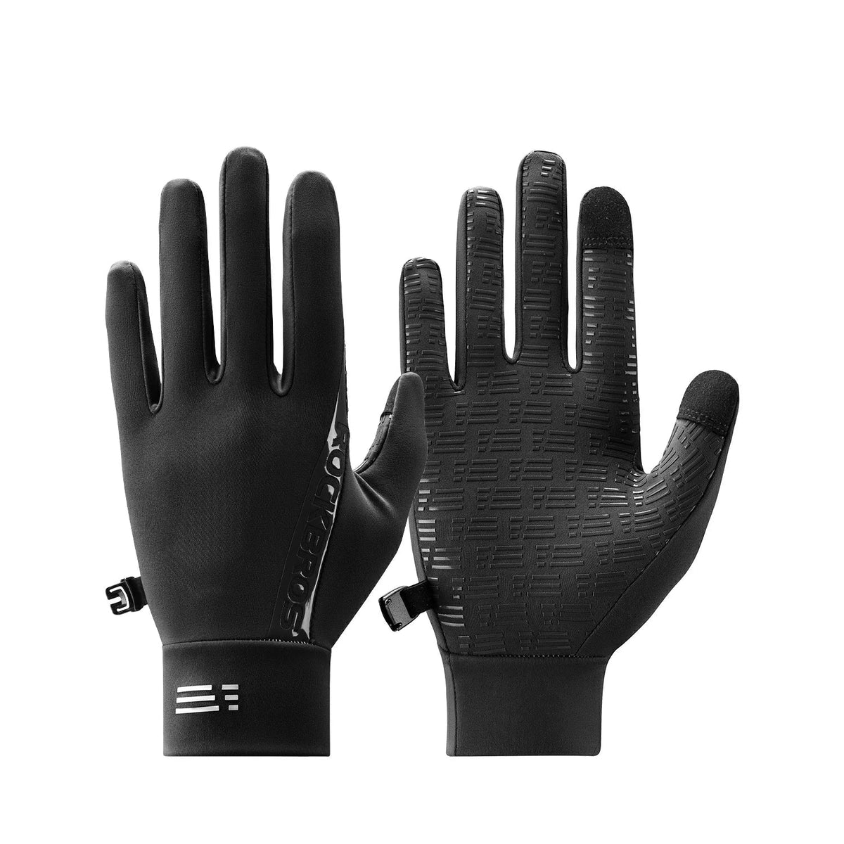 ROCKBROS Graphene zimowe rękawice rowerowe od 5°C do 15°C