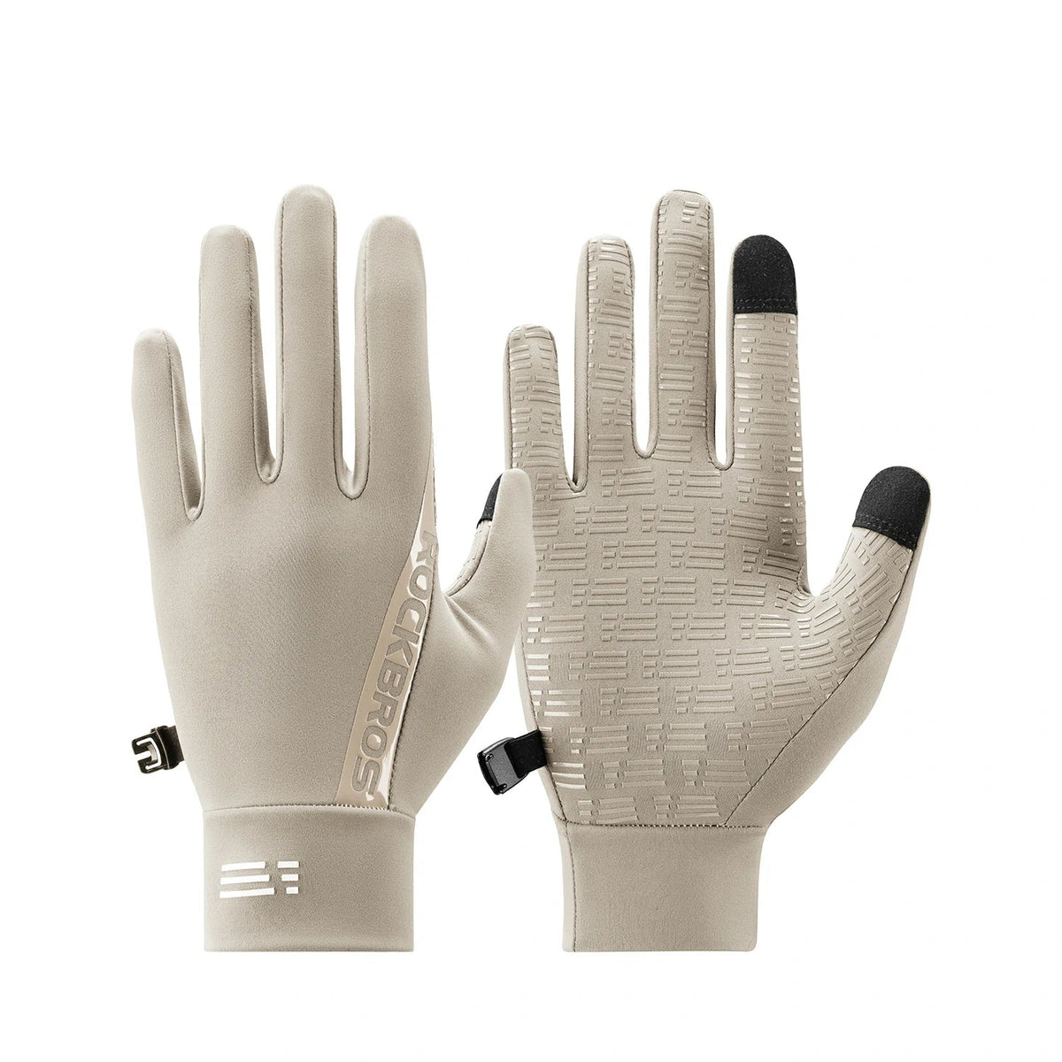 ROCKBROS Graphene zimowe rękawice rowerowe od 5°C do 15°C