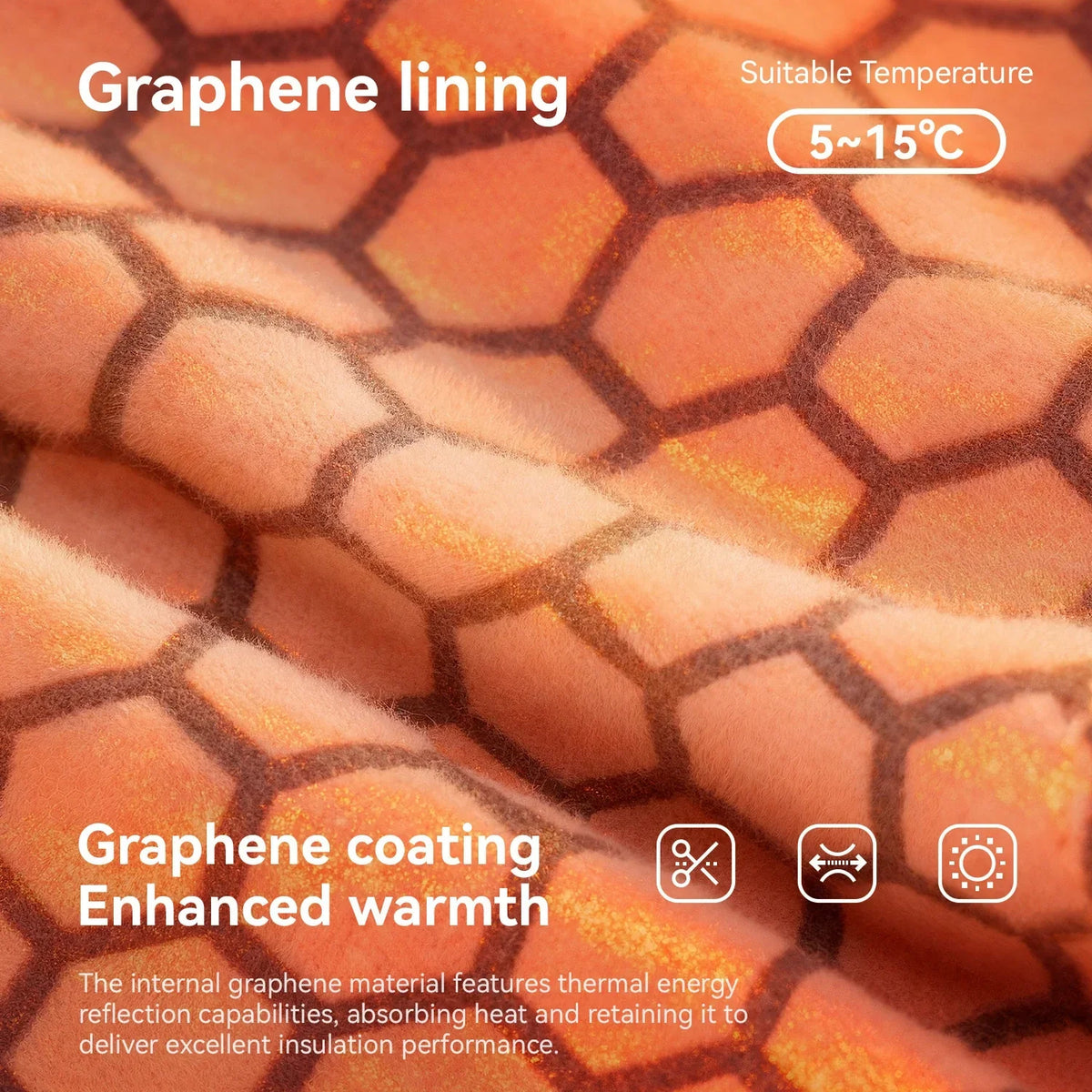 ROCKBROS Graphene zimowe rękawice rowerowe od 5°C do 15°C