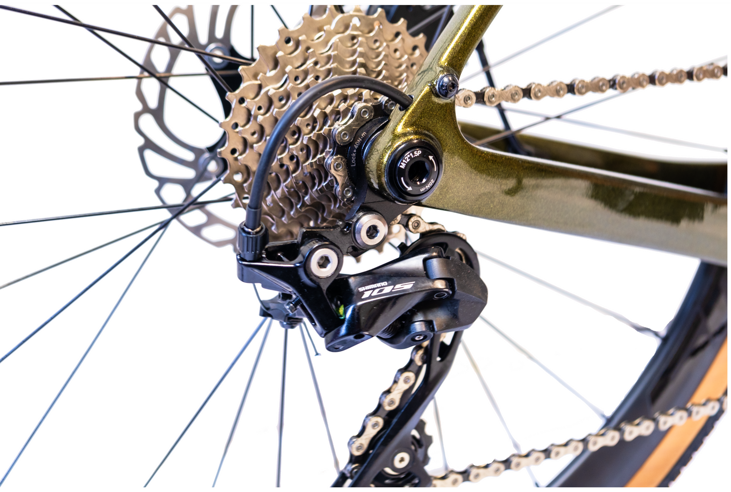 RINOS Sandman3.0 Rower gravel z karbonu Shimano 105 R7000 przełajowy szutrowy z włókna węglowego