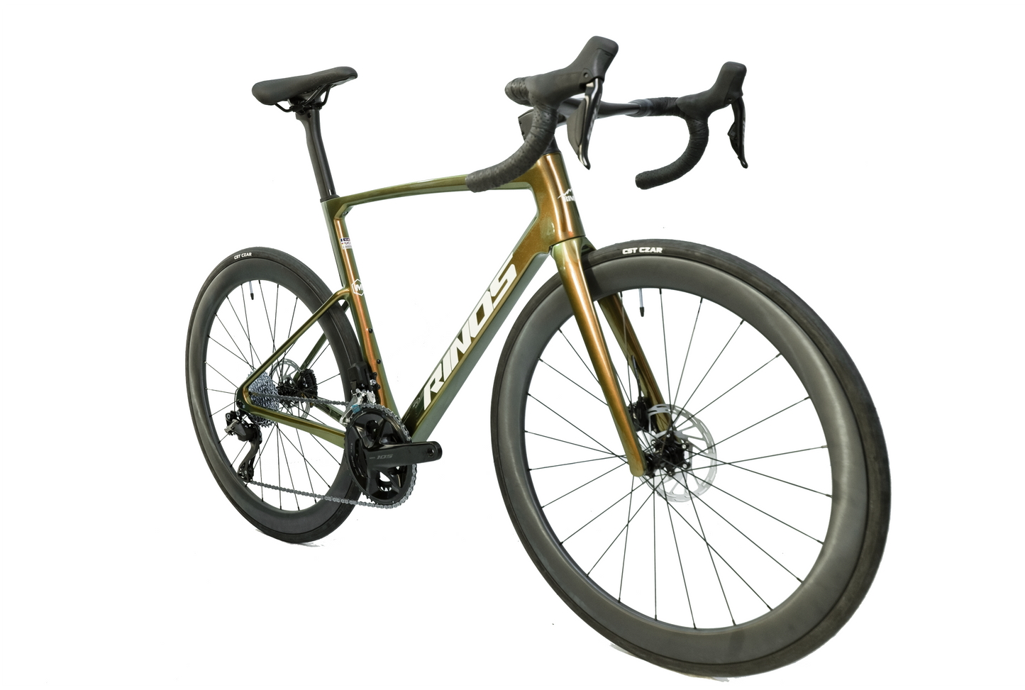 RINOS Odin 6.1 karbonowy rower szosowy 700C Shimano 105 Di2 24 biegowy