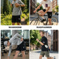 ROCKBROS Męskie Spodenki sportowe Krótkie spodenki rowerowe - Magnetyczny pas, 4 kieszenie