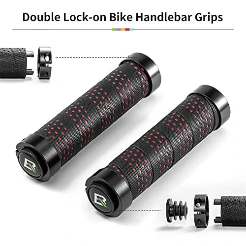 ROCKBROS Grippy rowerowe Antypoślizgowe Chwyty Lock-On Design Rowery