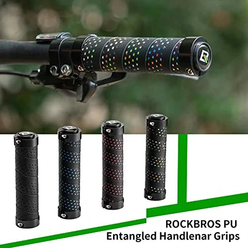 ROCKBROS Grippy rowerowe Antypoślizgowe Chwyty Lock-On Design Rowery