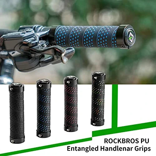 ROCKBROS Grippy rowerowe Antypoślizgowe Chwyty Lock-On Design Rowery