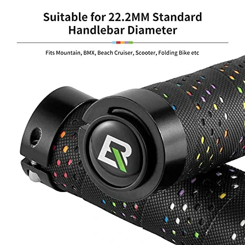 ROCKBROS Grippy rowerowe Antypoślizgowe Chwyty Lock-On Design Rowery