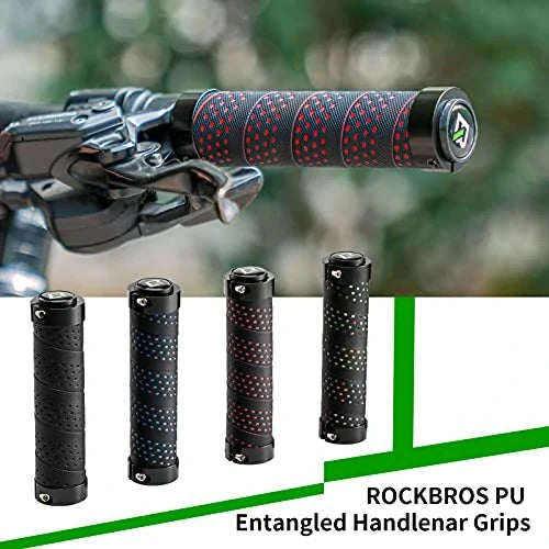 ROCKBROS Grippy rowerowe Antypoślizgowe Chwyty Lock-On Design Rowery