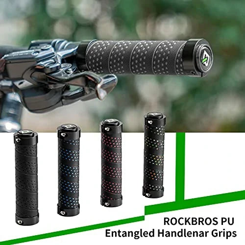 ROCKBROS Grippy rowerowe Antypoślizgowe Chwyty Lock-On Design Rowery