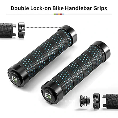 ROCKBROS Grippy rowerowe Antypoślizgowe Chwyty Lock-On Design Rowery