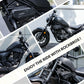 ROCKBROS Wodoodporna torba motocyklowa, 1,5 litra