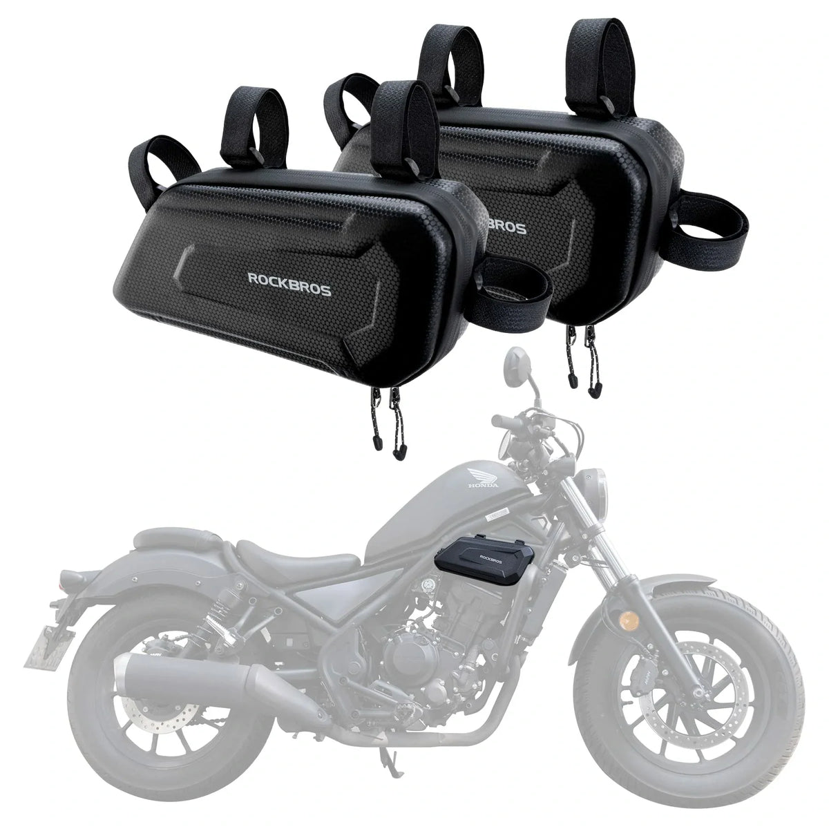 ROCKBROS Wodoodporna torba motocyklowa, 1,5 litra