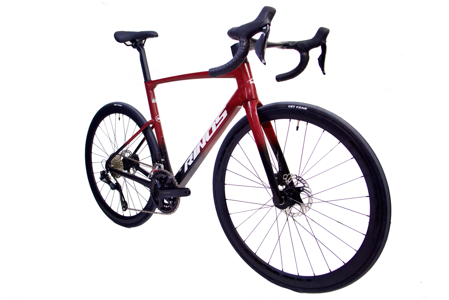 RINOS Odin 6.0 karbonowy rower szosowy 700C Shimano 105 Di2 24 biegowy lekki