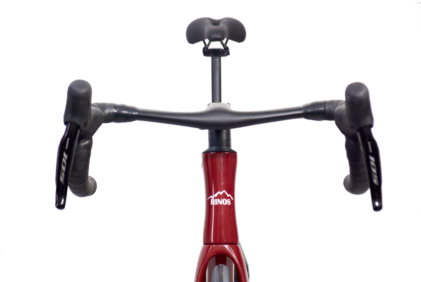 RINOS Odin 6.0 karbonowy rower szosowy 700C Shimano 105 Di2 24 biegowy lekki