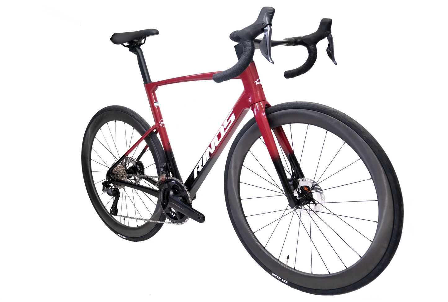 RINOS Odin 7.1 – Szosowy rower z karbonu z Shimano Ultegra Di2 i karbonowymi kołami, 24 biegów