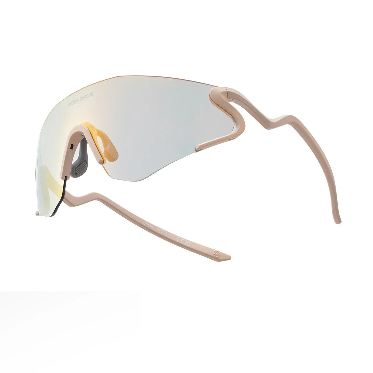 ROCKBROS Okulary rowerowe fotochromatyczne z ochroną UV400