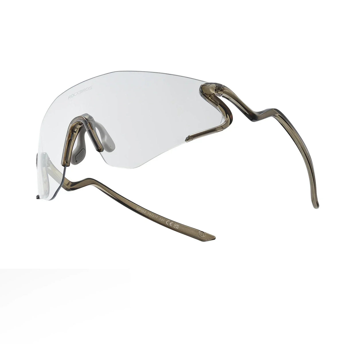 ROCKBROS Okulary rowerowe fotochromatyczne z ochroną UV400