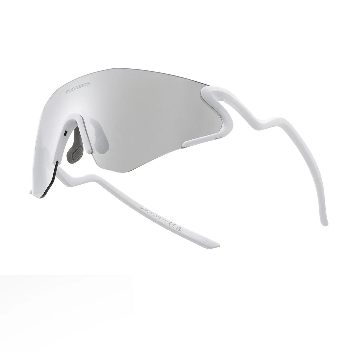ROCKBROS Okulary rowerowe fotochromatyczne z ochroną UV400