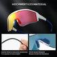 ROCKBROS Okulary rowerowe polarne z regulowanymi zausznikami