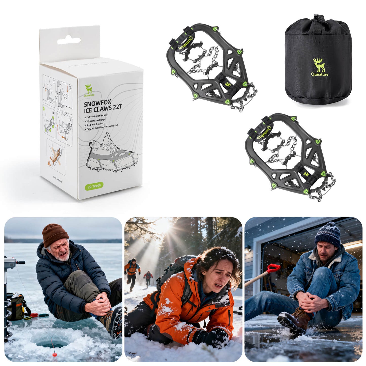 Lekkie czekany do wędrówek Quantature