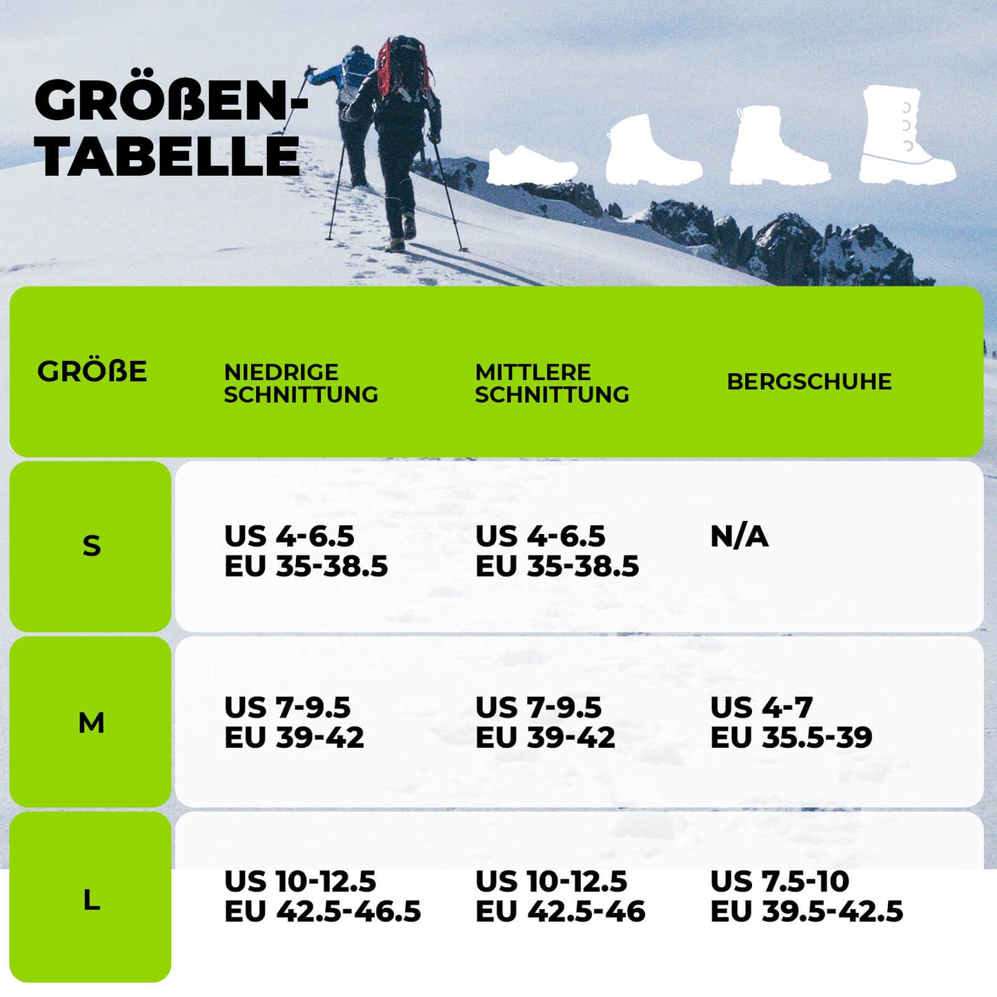 Lekkie czekany do wędrówek Quantature