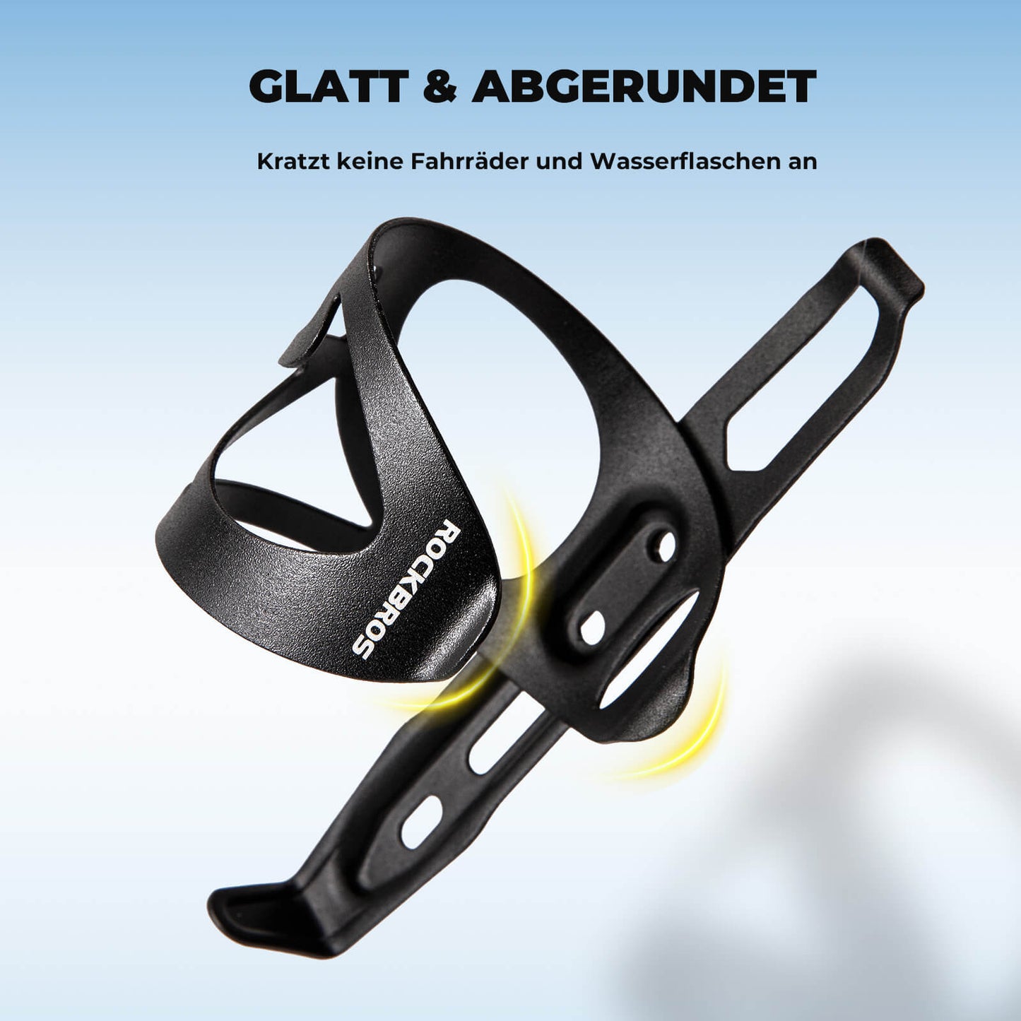 Ultralekki koszyk na bidon rowerowy - 33 g ze stopu aluminium do rowerów górskich/szosowych ROCKBROS