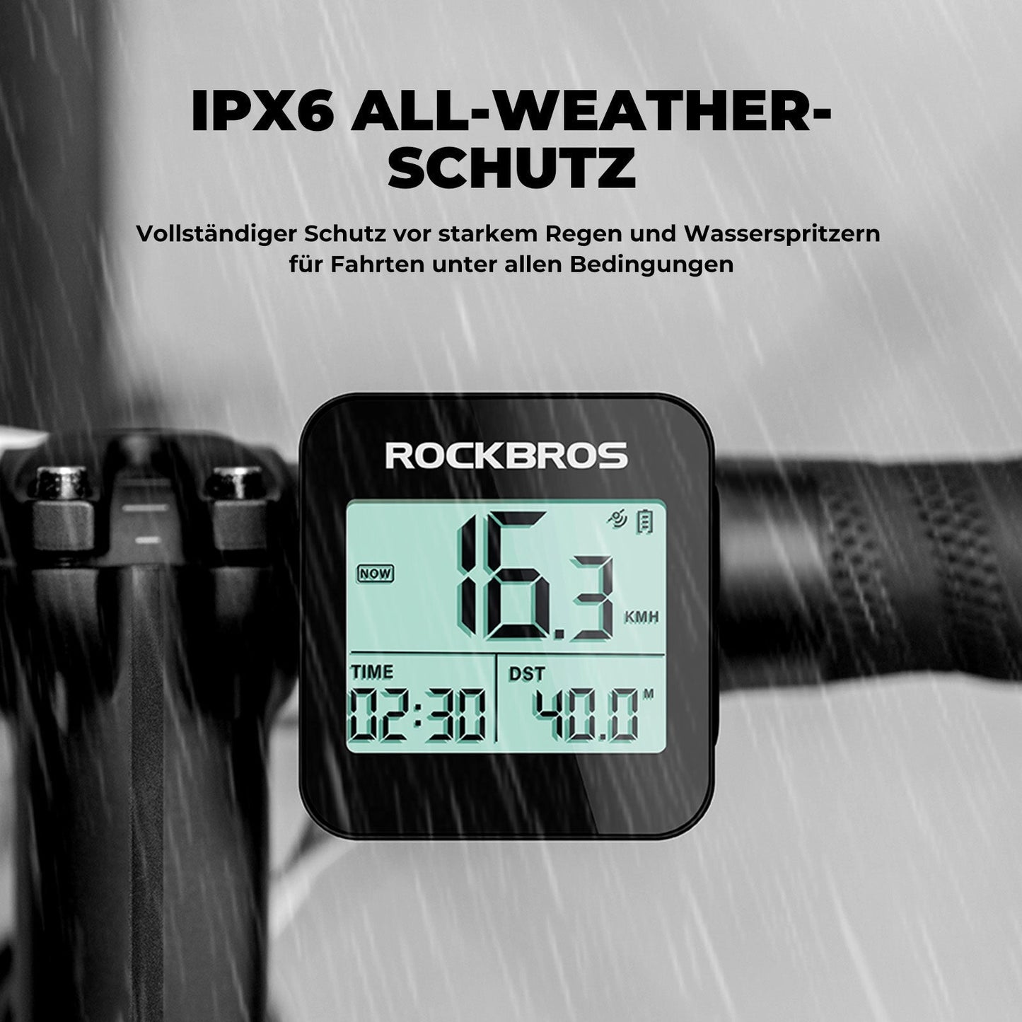 Bezprzewodowy komputer rowerowy G1 ROCKBROS