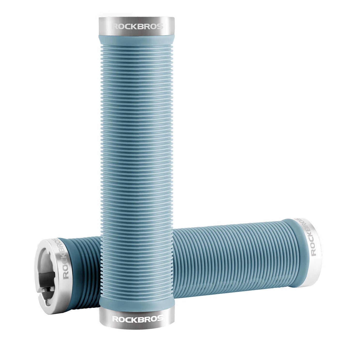 Chwyty rowerowe, antypoślizgowe, podwójny mechanizm blokujący, 22,2 mm, ROCKBROS