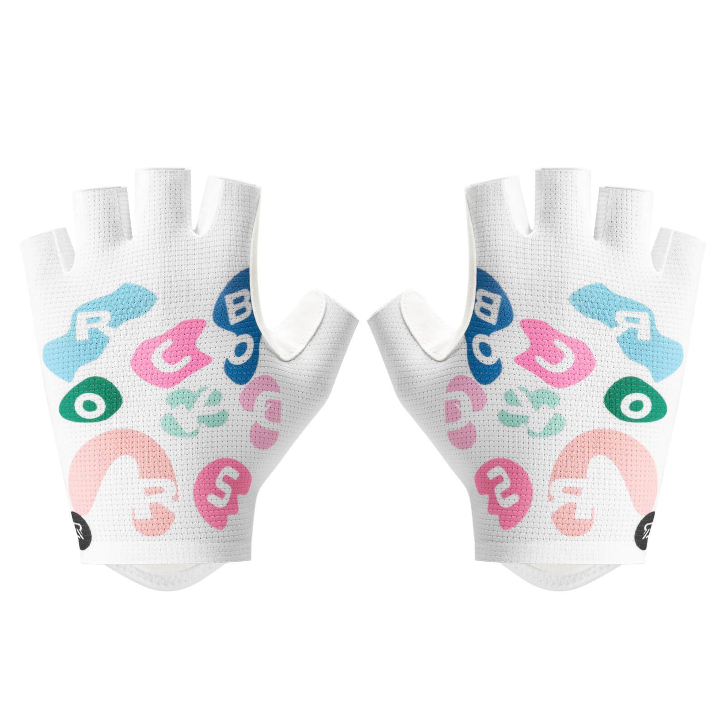 ROCKBROS Rękawiczki rowerowe z półpalcami, oddychające SBR