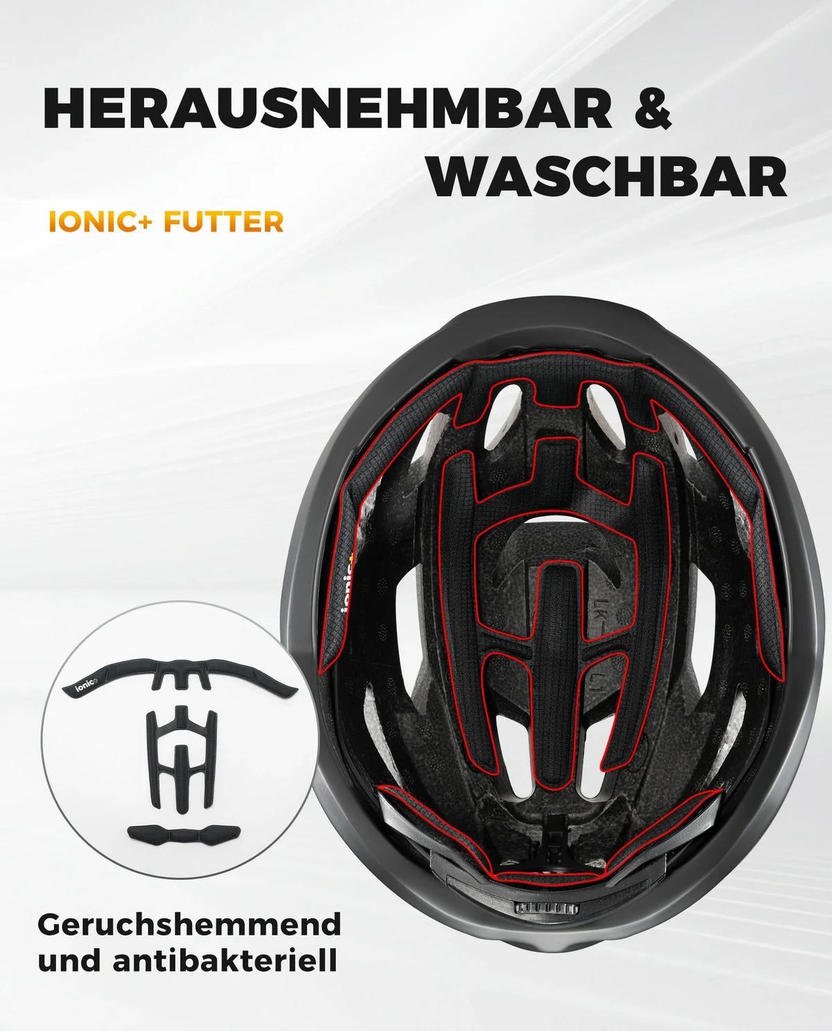 ROCKBROS Kask rowerowy Sport MTB Kask ochronny Oddychający 54-58cm