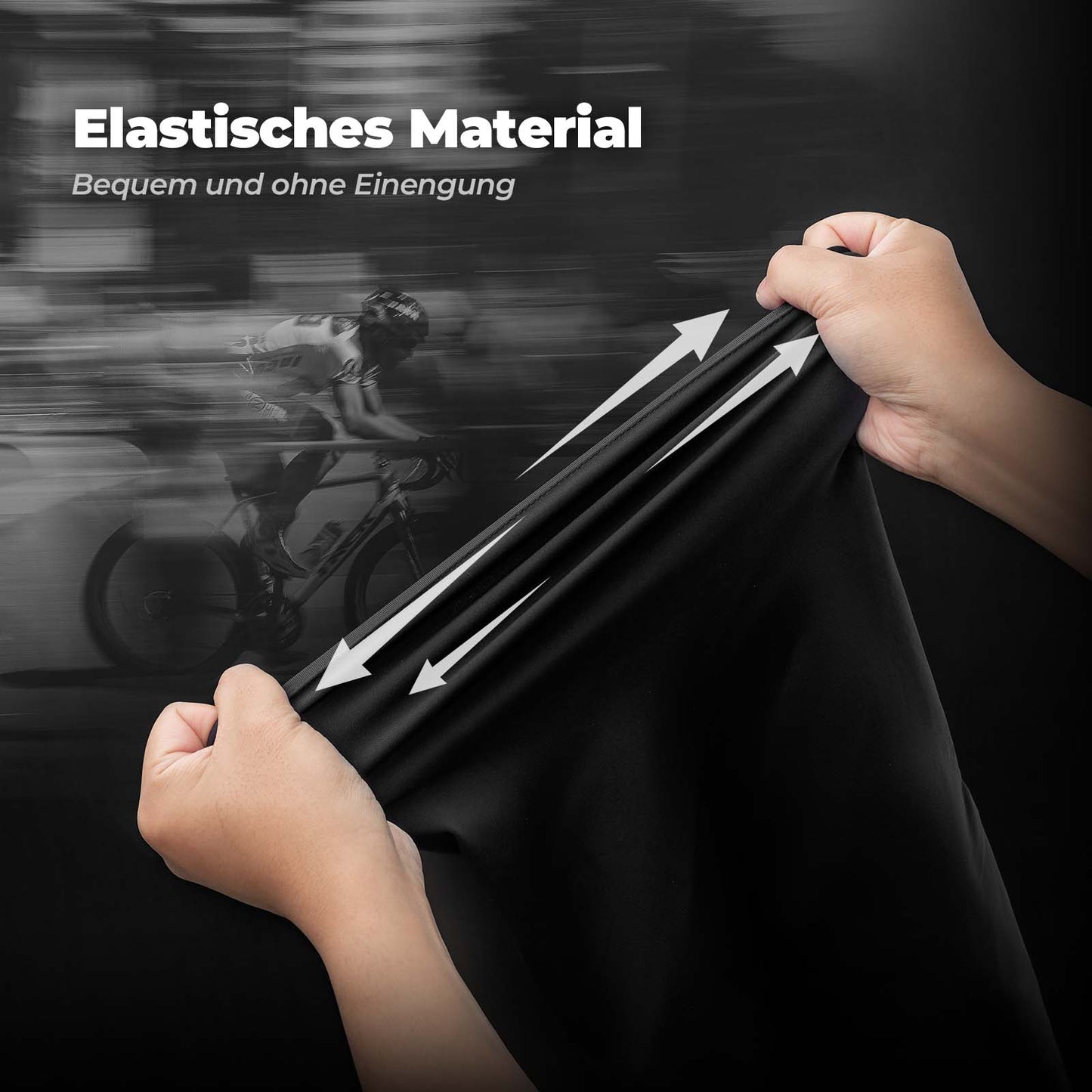 Wielofunkcyjna kominiarka z polaru, miękka maska na twarz, szalik-komin ROCKBROS