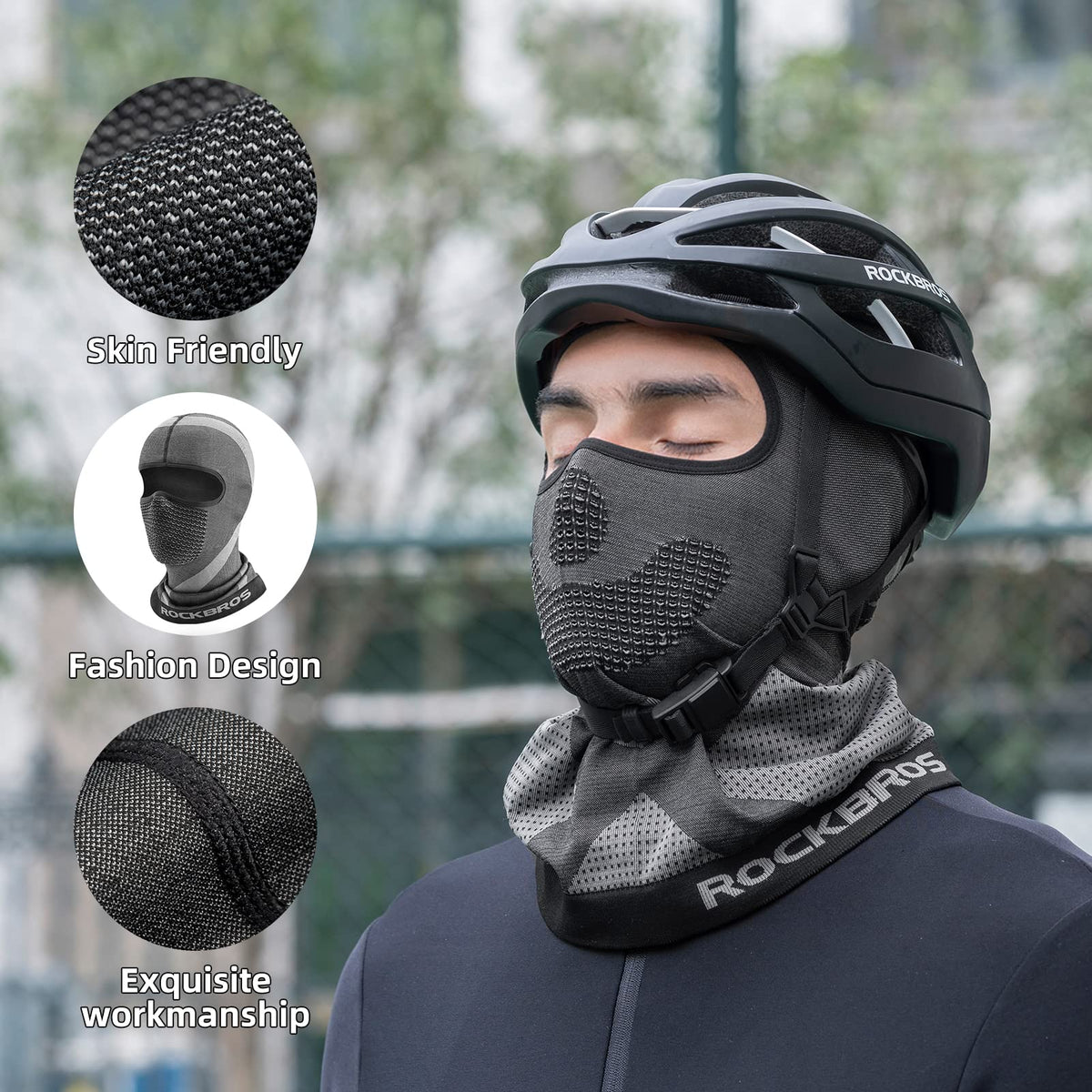 ROCKBROS Kominiarka zimowa Balaclavas