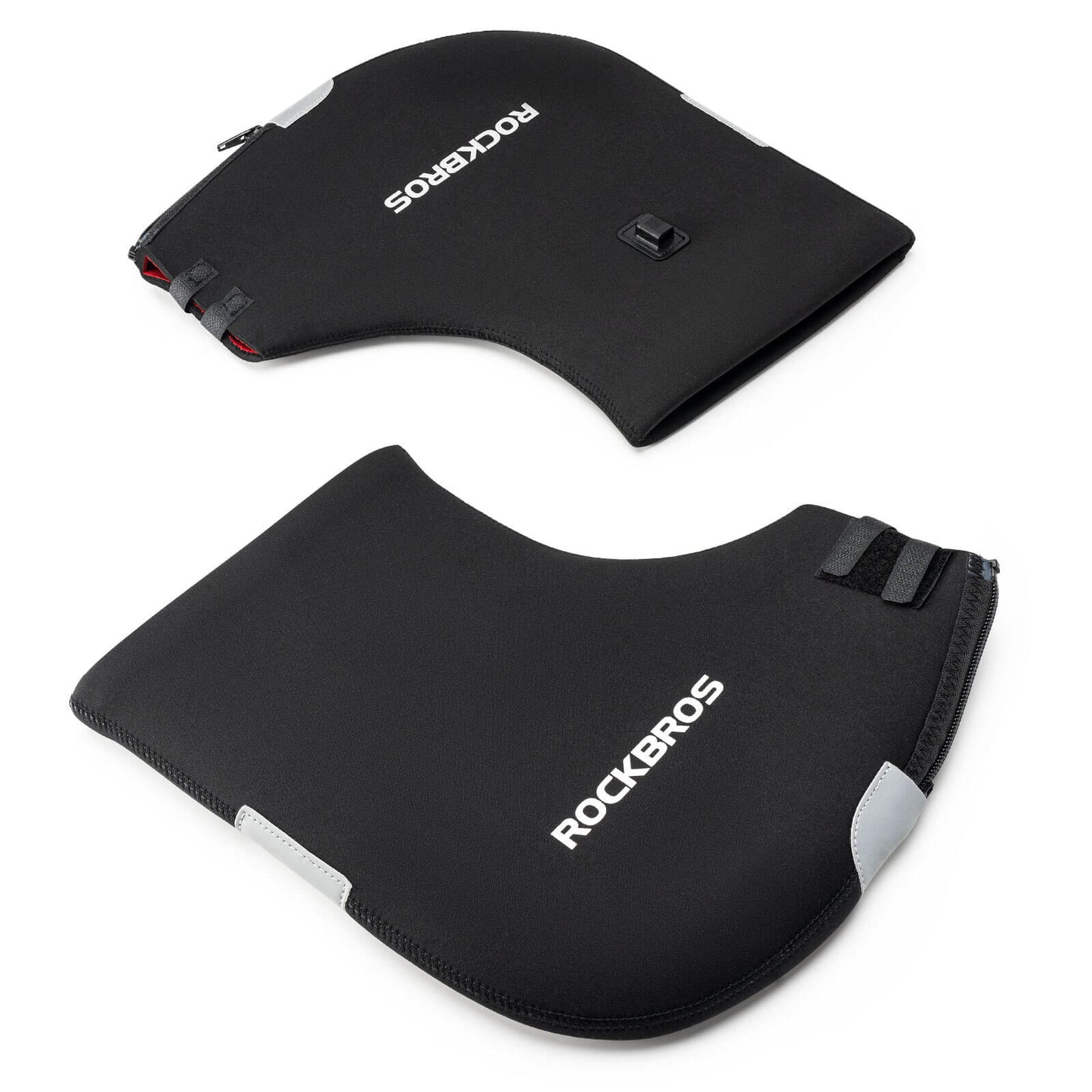 Podgrzewane, wodoodporne ochraniacze na kierownicę roweru - akumulatorowe ROCKBROS