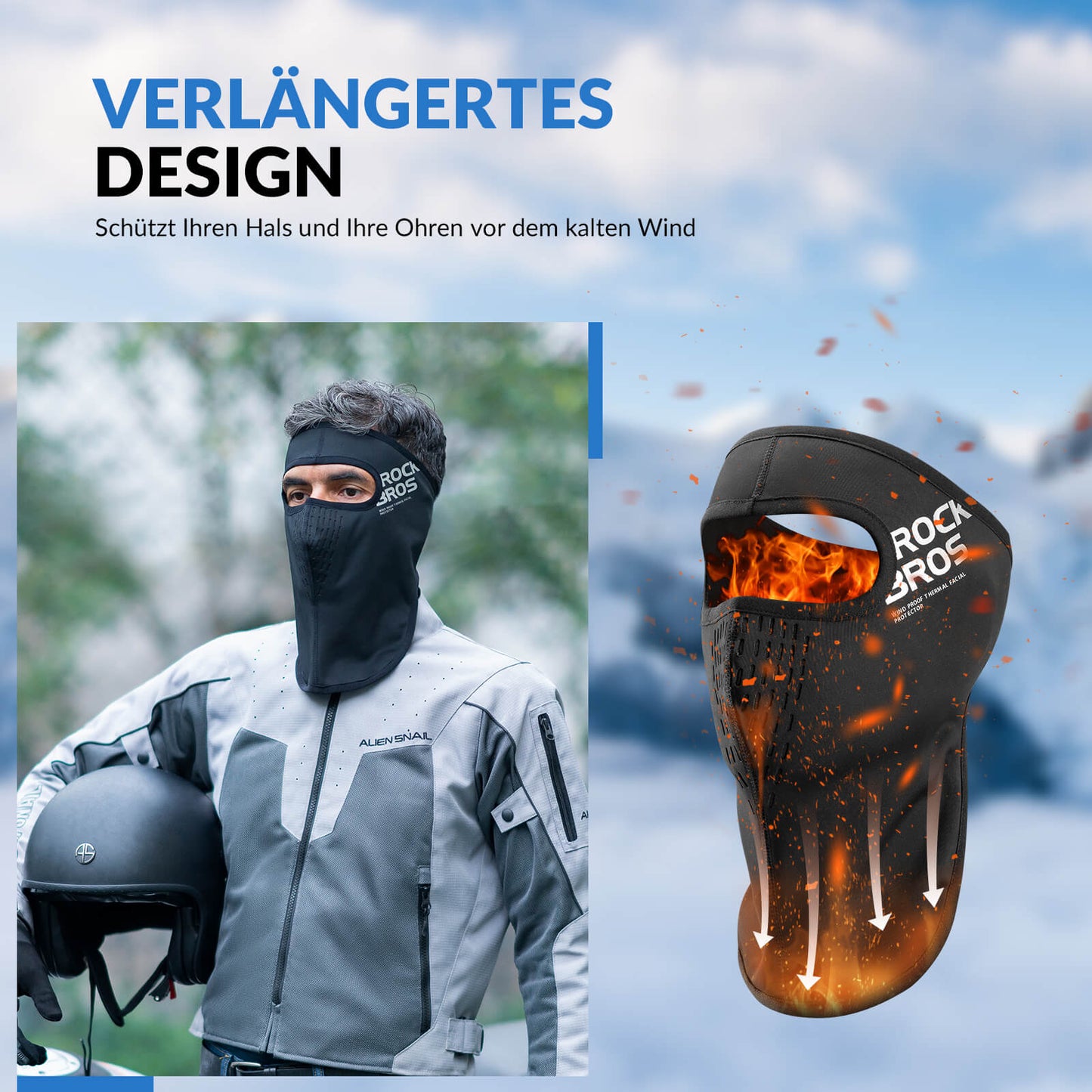 Kominiarka zapewniająca maksymalny komfort i doskonałą ochronę włosów ROCKBROS