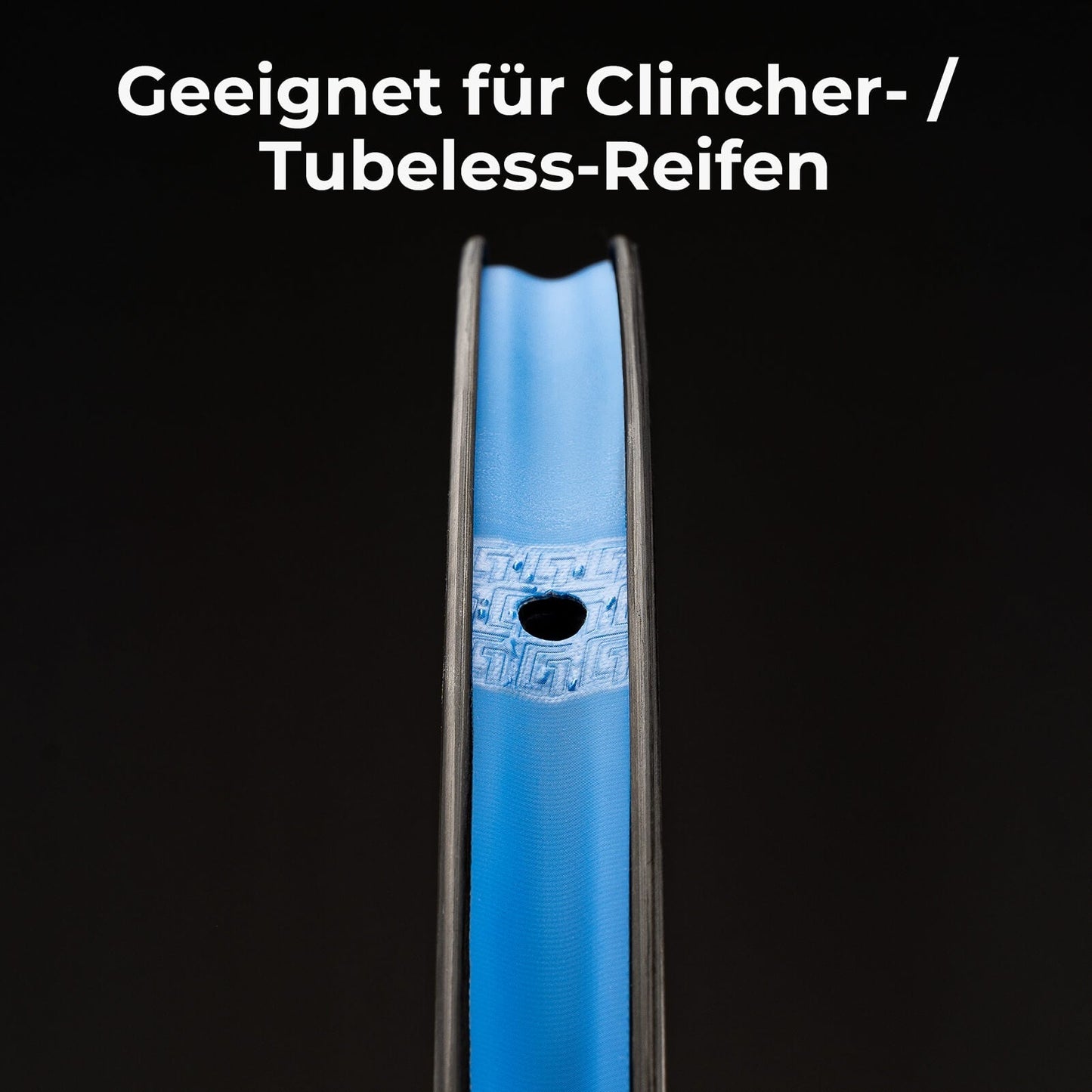 Zestaw kół 700C Carbon z osią przelotową 50 mm i hamulcem obręczowym do roweru szosowego ROCKBROS