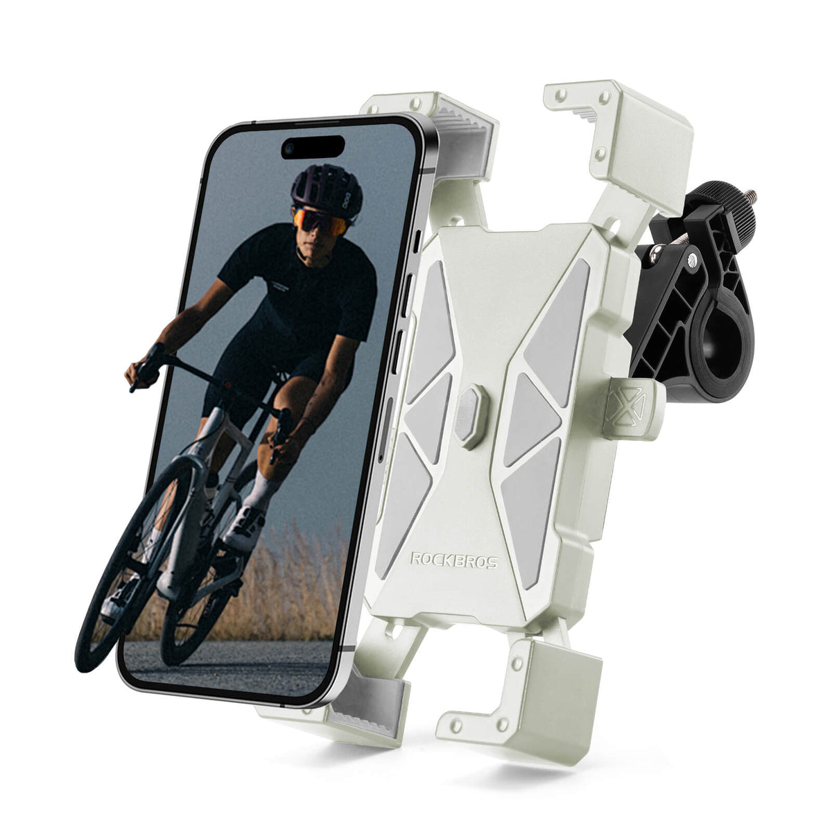 ROCKBROS Uchwyt na telefon rowerowy 360° Obracany dla telefonu 4.5~7.2"