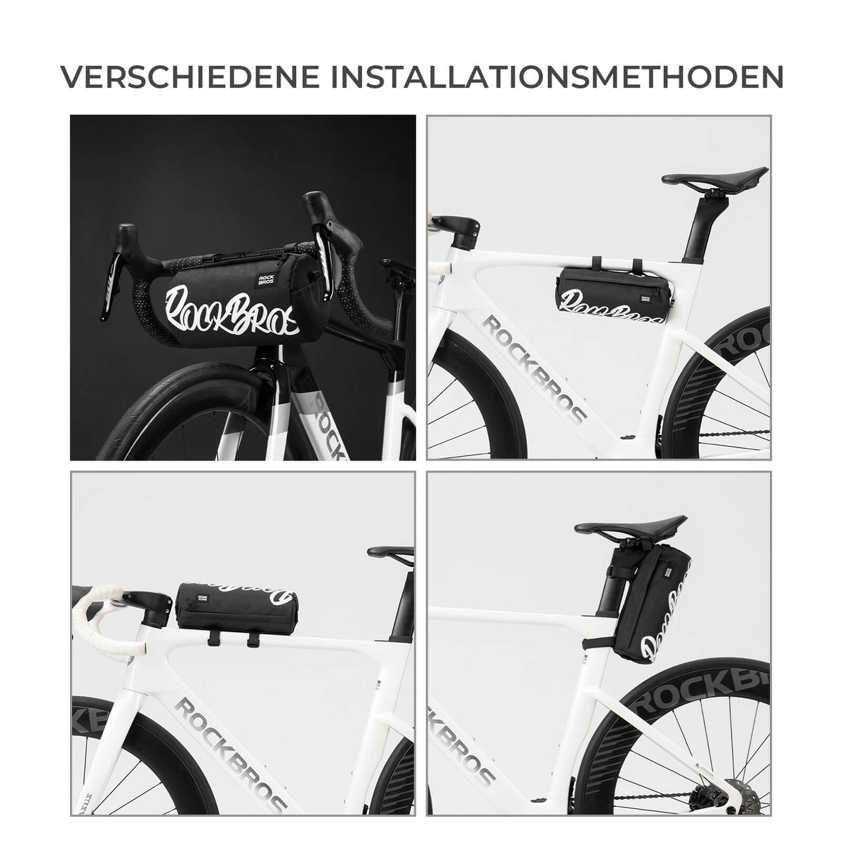 ROCKBROS Mała Sakiewka Kierownicowa z Paskiem Na Ramię 2L/3,6L - SketchRide Series