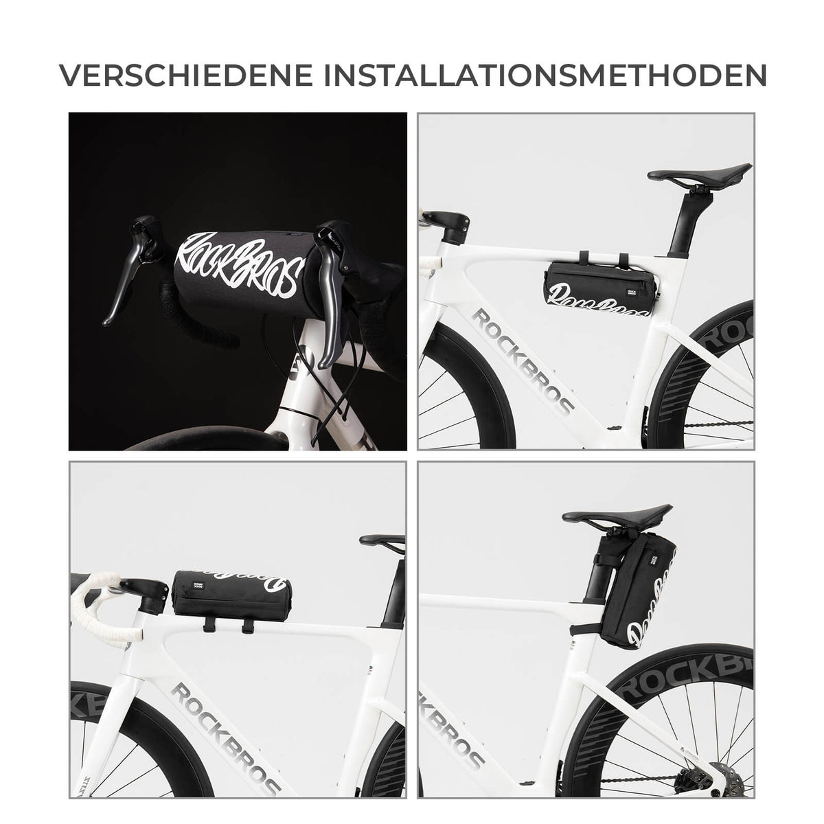 ROCKBROS Mała Sakiewka Kierownicowa z Paskiem Na Ramię 2L/3,6L - SketchRide Series