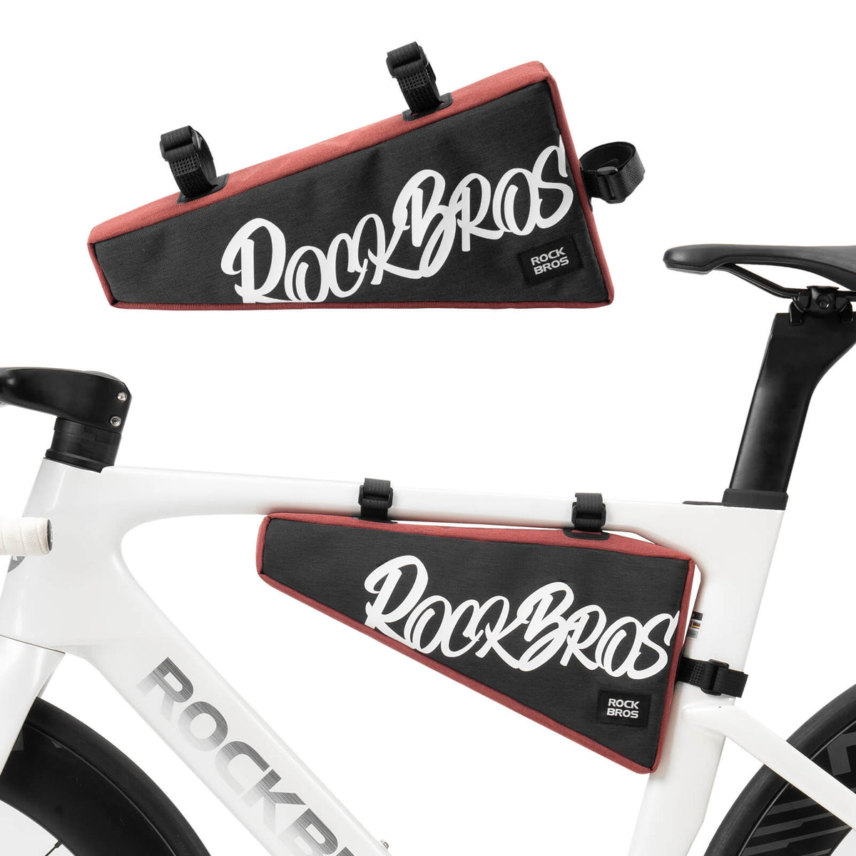 ROCKBROS Torba ramowa z zamkiem na rzep 1,9L - SketchRide Series