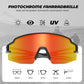 ROCKBROS Okulary rowerowe fotochromowe Okulary przeciwsłoneczne UV400